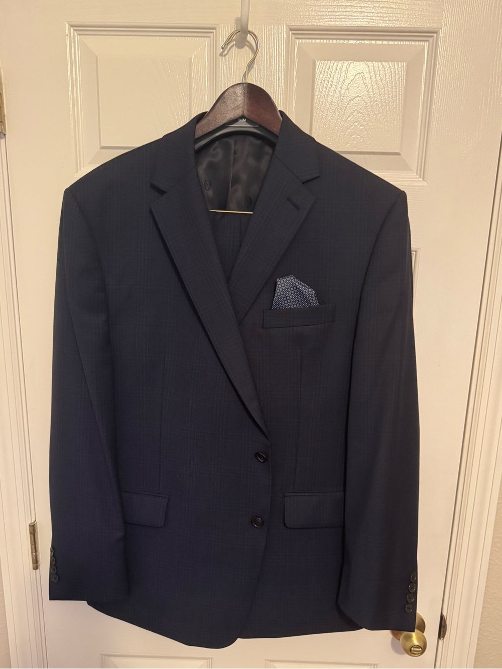 Ralph Lauren Men's Navy suit - Classic Two-Button Suit Jacket and matching pants